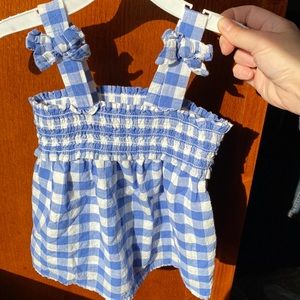 Cat & Jack 18 mos Gingham Top